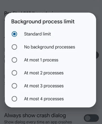 limit the usage