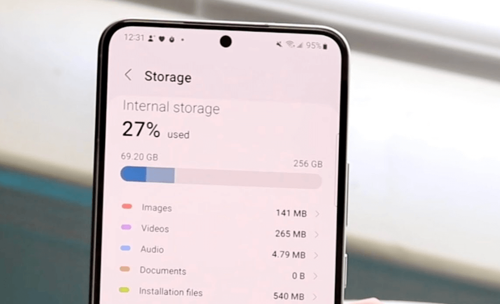 how to Manage Storage Space on Android phone