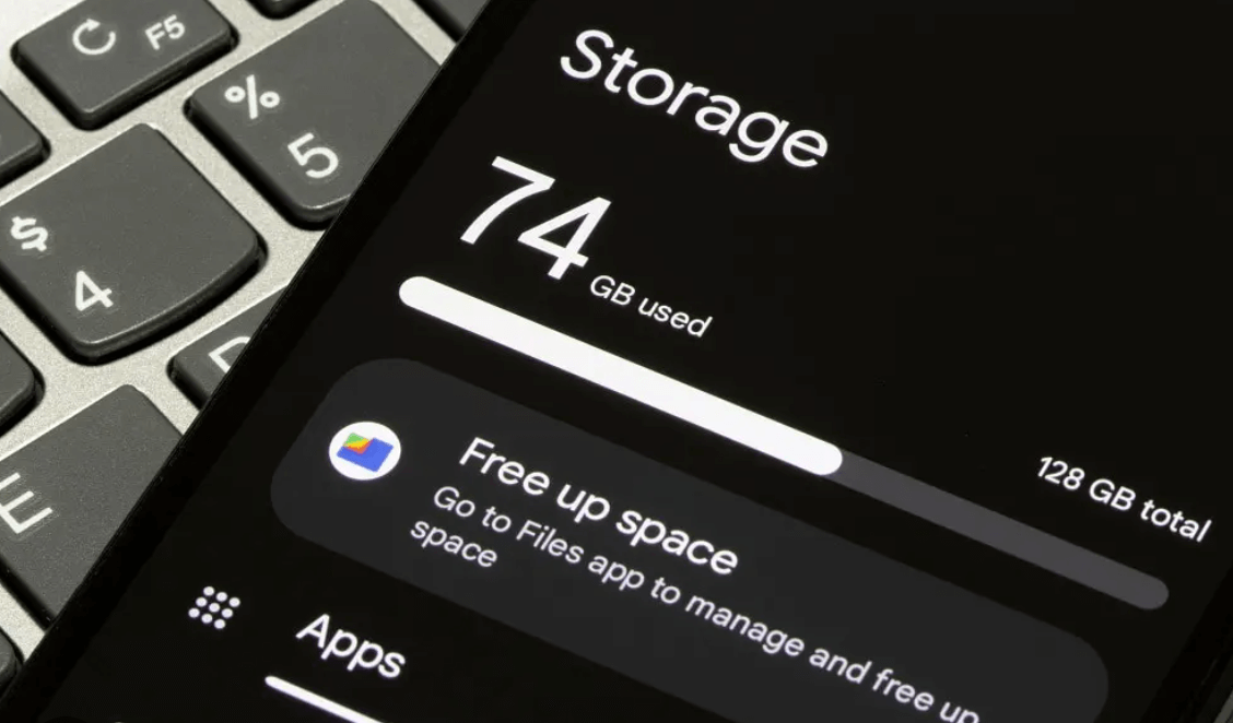 Manage Storage Space phone