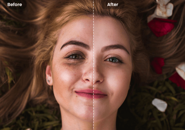 retouching and removing 